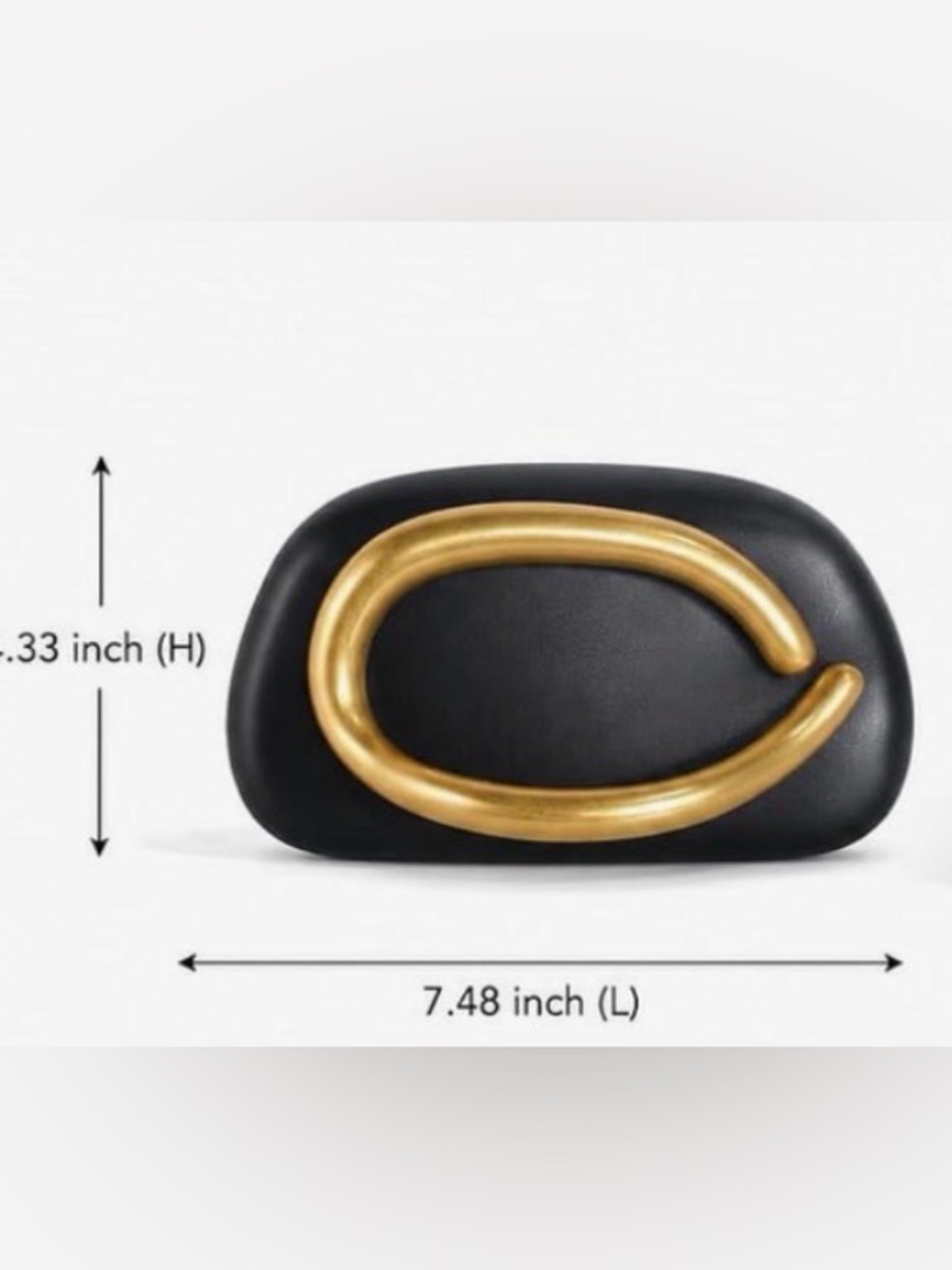 Elegant  Clutch Purses/Handbag Formal Events BLACK NIB